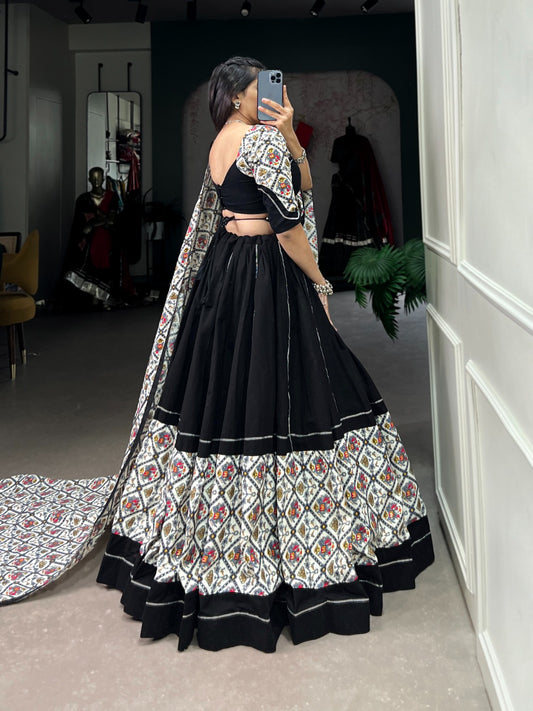 RD DEAL Classic Craftsmanship with Pure Cotton Lehenga Choli