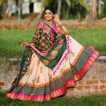 RD DEAL Traditional Navratri Digital printed Lehenga Choli